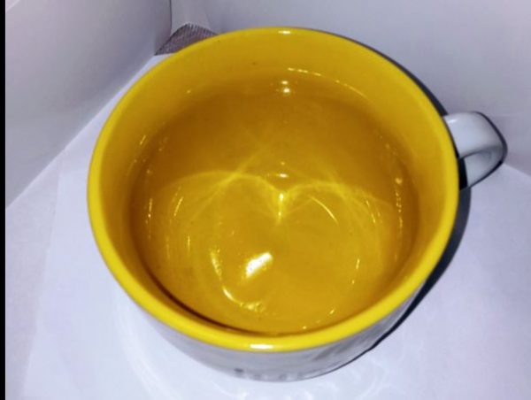 White and Yellow "My Jumbo" Ceramic Soup Bowl - Image 2