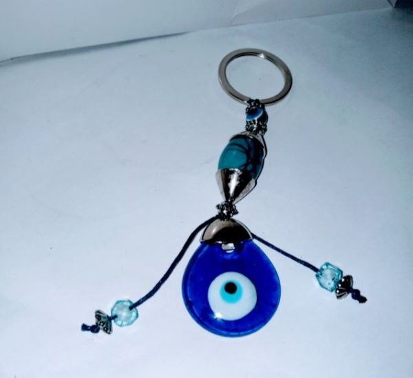 Blue Eye "Evil Eye" Keychain