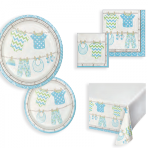 Bundle of Joy Baby Boy Shower Party Set