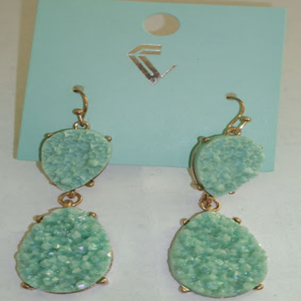 Aqua Earrings