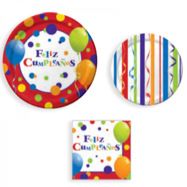 Feliz Compleaños Party set