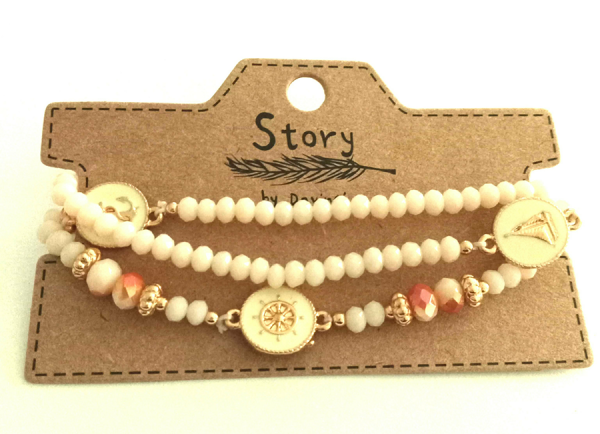 Davinci Story Fashion Cornsilk Bracelet