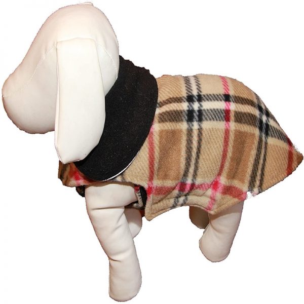 K-Dog Cozy Checkered Coat - Image 2